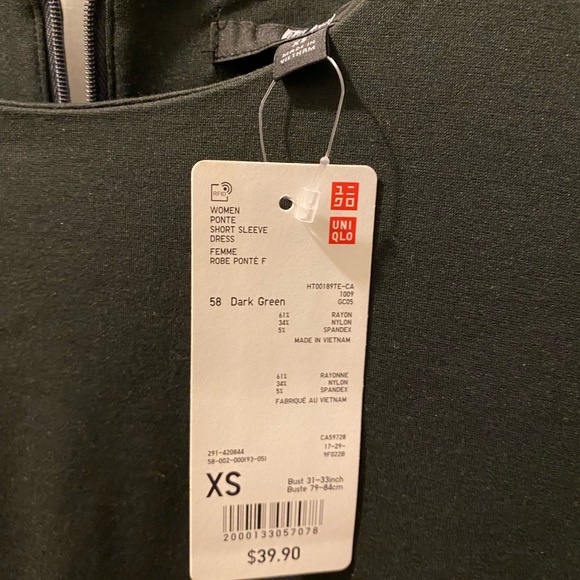 NWT Uniqlo bodycon dress - Picture 3 of 3